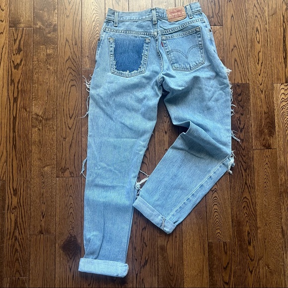 Vintage Reworked Levi Denim - Picture 3 of 4